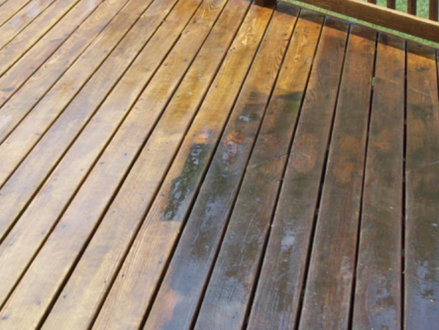 Deck wash & stain prep